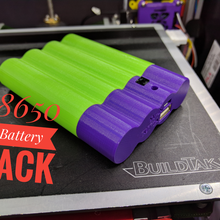 18650 batterie outil de titulaire pack l'électronique 3d print model - Mito3D
