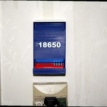 18650 fifo batteria dispenser casa organizzazione organizzatore porta 3d print model - Mito3D