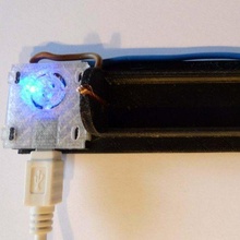18650 li-ion battery charger remix electronics 3d print model - Mito3D