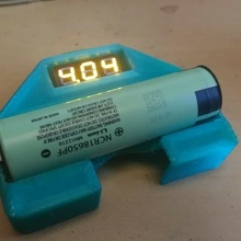18650 rapide tester banc batterie testeur 39 voltmètre module test 3d print model - Mito3D