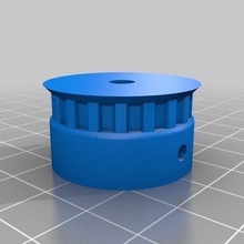 18 tooth t5 customized 3d_printer_parts 3d print model - Mito3D