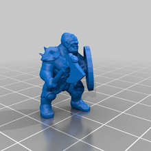 18mm orcs d&d dynamic pose weapon shield dd dnd dungeons dragons and pen paper rpg toy 3d print model - Mito3D