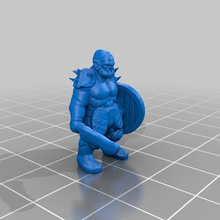 18mm orcs d dd dnd masmorras dragões caneta papel rpg brinquedo 3d print model - Mito3D