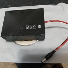 18v 5s 18650 battery case tool holder voltmeter electronics 3d print model - Mito3D