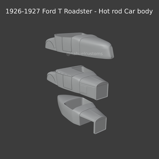 1926 1927 guado roadster caldo asta macchina corpo velocità settimana bonneville collezione modello auto passatempo retrò classico Vintage pressofuso ruote 1 32 scatola fiammiferi 3D print model - Mito3D