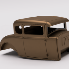 1931 ford modèle haché coupé personnalisé art la coutume hot rod hotrod 1932 3d print model - Mito3D