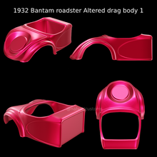1932 Bantam Roadster verändert ziehen Körper 1 Rennen heiß Stange Modell Kit Benutzerdefiniert Druckguss rc Slot 3d print model - Mito3D