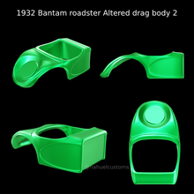 1932 bantam roadster altered drag body 2 racing hot rod model kit custom diecast rc slot 3d print model - Mito3D