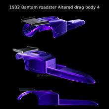 1932 Bantam Roadster verändert ziehen Körper 4 Rennen heiß Stange Modell Kit Benutzerdefiniert Druckguss rc Slot 3d print model - Mito3D