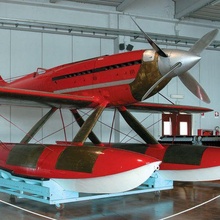 1934 manchar castoldi mc72 arquitectura avión hidroavión modelo 3d print model - Mito3D