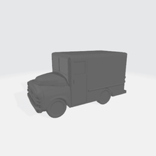 1953 dodgy milk truck delivery scale 3d print model - Mito3D