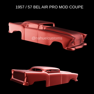1955 55 bel air pro mod coupe rc diecast model kit slot drag racing stock promod 3d print model - Mito3D