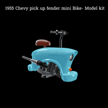 1955 chevy pick fender mini bike- model kit chevrolet custom diecast rc bike 1956 amt revell tamiya 3d print model - Mito3D