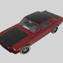 1965 vado mustango juguete auto antiguo autos clásicos ClassicCollection coches OUTOSHOW Ford Mustang 1965mustang 3d print model - Mito3D