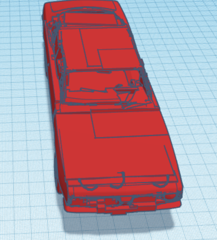 1969 plymouth barracuda artilugio 3D print model - Mito3D