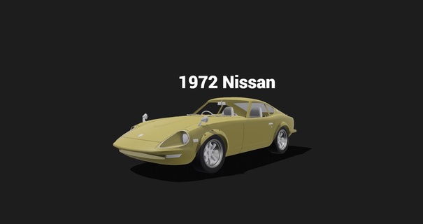 1972 nissan 3d print model - Mito3D