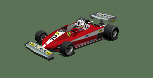 1975 f1 Ferrari 312 t3 oyun Oto araba kullanım 2023 araç otomobil 3d print model - Mito3D