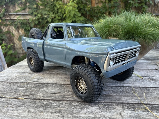 1978 vau f100 pre runner corpo jogos axial scx10 prolina trave pré corredor escala modelo 3d print model - Mito3D