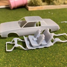 1980 oldsmobile cutelo supremo arte escala modelo corpo escola carros 3d print model - Mito3D