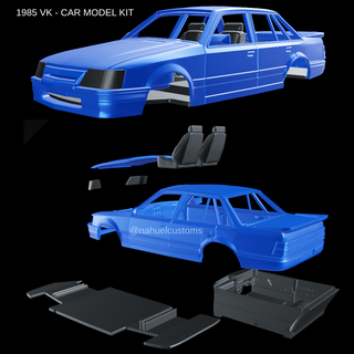 1985 vk Wagen Modell Kit Kommodore vh Calais Australien rc Benutzerdefiniert Druckguss Brock 3d print model - Mito3D