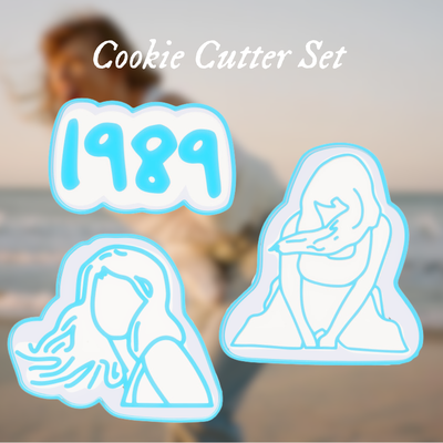 1989 taylor's version cookie cutter set taylor swift home stationery stamp ceramics porcelain eras tour reputation lover midnights speak folklore red 3d print model - Mito3D