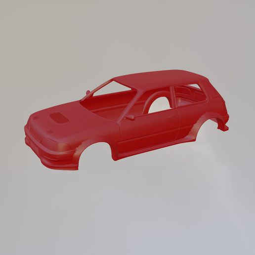 1989 toyota corolla custom 3D print model - Mito3D