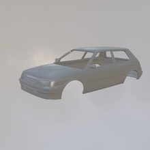 1989 Toyota corolle gt 3d print model - Mito3D