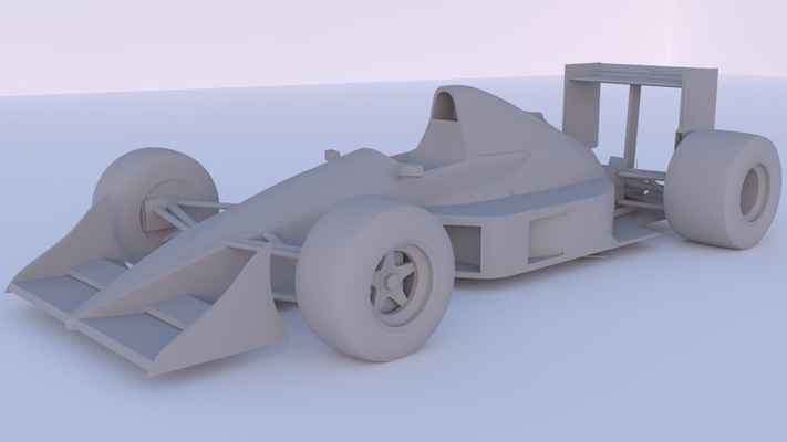 1989 tyrrell 017b 1 72 jeu 3d print model - Mito3D