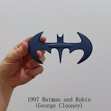 1997 batarang batman toy display wall hanging superhero dc batwoman robin weapon comics 3d print model - Mito3D