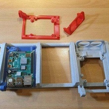 19 zoll raspberry pi halterung inch rackmount rack mount rpi rpi3 case rpi4 electronics 3d print model - Mito3D