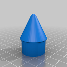 19mm spike nut covers 3d print model - Mito3D