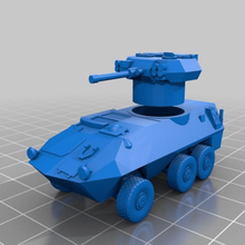1 100 15mm avgp cougar grizzly game vehicles 3d print model - Mito3D