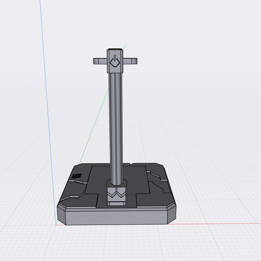 1 100 Gunpla ficar pé organizador gadget gundam brinquedo mecha anime 3D print model - Mito3D