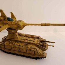 1 100 magella attack tank 1100 char gundam mastergrade universal century zaku models 3d print model - Mito3D