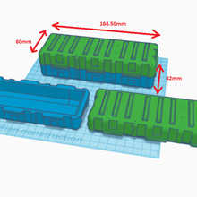 1 10 munizioni scatola cassa crawler scala modello veicoli 3d print model - Mito3D