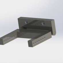 1 10 crawler joint hinge 3d print model - Mito3D