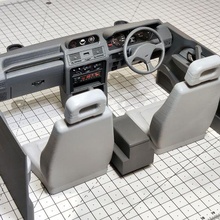 1 10 Innere Mitsubishi pajero Montero 3d print model - Mito3D