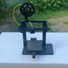 1 10 mini ender3 v2 3 movimento machados gadget impressora 3d partes 3d print model - Mito3D