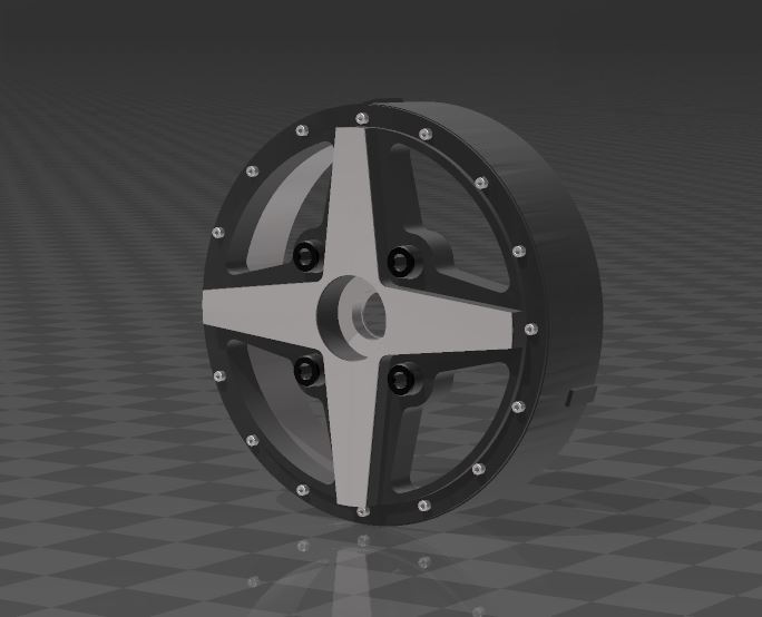 1 10 rc regolabile cerchio equipaggiare 01 26mm gioco tamiya strada touring macchina macchine kyosho cerchi ruote compensare mst stella 3D print model - Mito3D