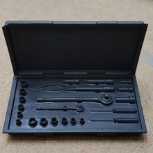 1 10 rc geöffnet Werkzeugkasten Drift Garage Diorama Dioramen Werkzeuge 3d print model - Mito3D