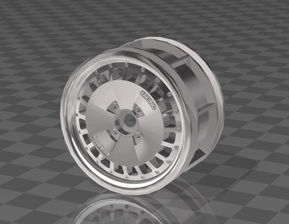 1 10 rc cerchio ronal turbo 24mm gioco tamiya telaio m01 m02 m03 m04 m05 cerchio cerchi ruota ruote 1 10 1 10 rc rc macchina ronal turbo 3d print model - Mito3D