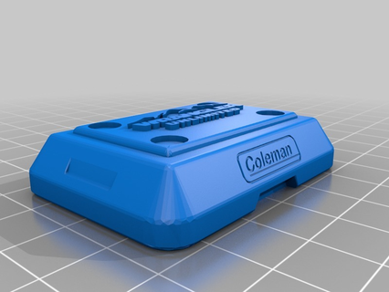 1 10 scale colman cooler wrangler lid Game r/c_vehicles 3d print model - Mito3D