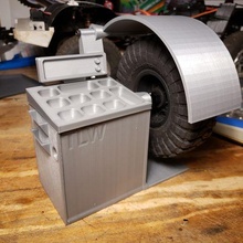 1 10 escala funcional neumático balancín garaje trabajando 475 3d print model - Mito3D