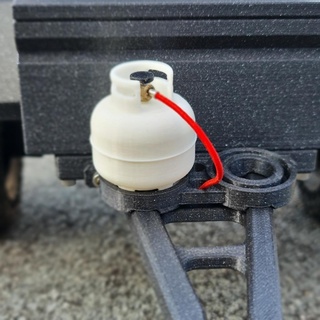 1 10 scala gas bottiglia crawler rc macchina trailer veicoli distanza controllo 3d print model - Mito3D