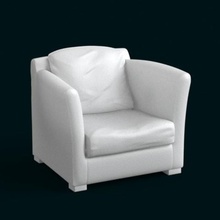 1 10 modelo a escala - sillón 04 de la arquitectura caille maniquí chaise fauteuil ameublement en miniatura maison poup e sidna que 3d print model - Mito3D