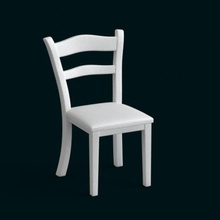 1 10 modelo de escala la silla - 01 arquitectura caille maniquí chaise ameublement en miniatura maison poup e sidna que 3d print model - Mito3D