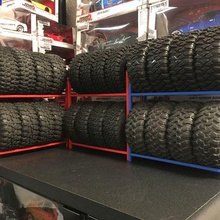 1 escala com 10 pneus rack vários axial elemento rc cruz traxxas gmade scx10 trx6 trx4 3d print model - Mito3D