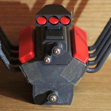 1 à 10 l'échelle d'un moteur v8 de 540 couvercle du divers robot rc voiture crawler des accessoires l'accessoire 3d print model - Mito3D