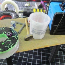 1 10 échelle soudage table garage art rc rampant 3d print model - Mito3D