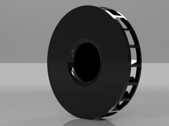 1 10 escala rodas disco aero areo rc deriva modelagem 3d impressão fusão 360 pla abs roda 3D print model - Mito3D